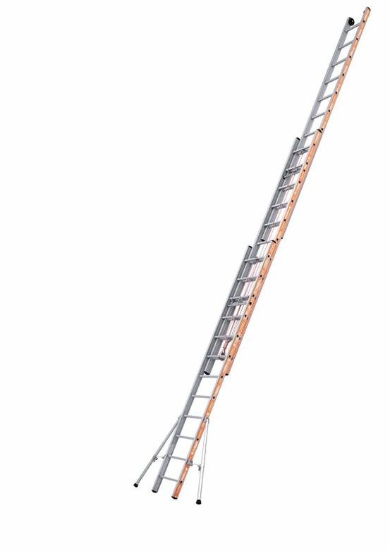 Echelle pronor coulisse corde 3 plans - 8m57 - 3x12