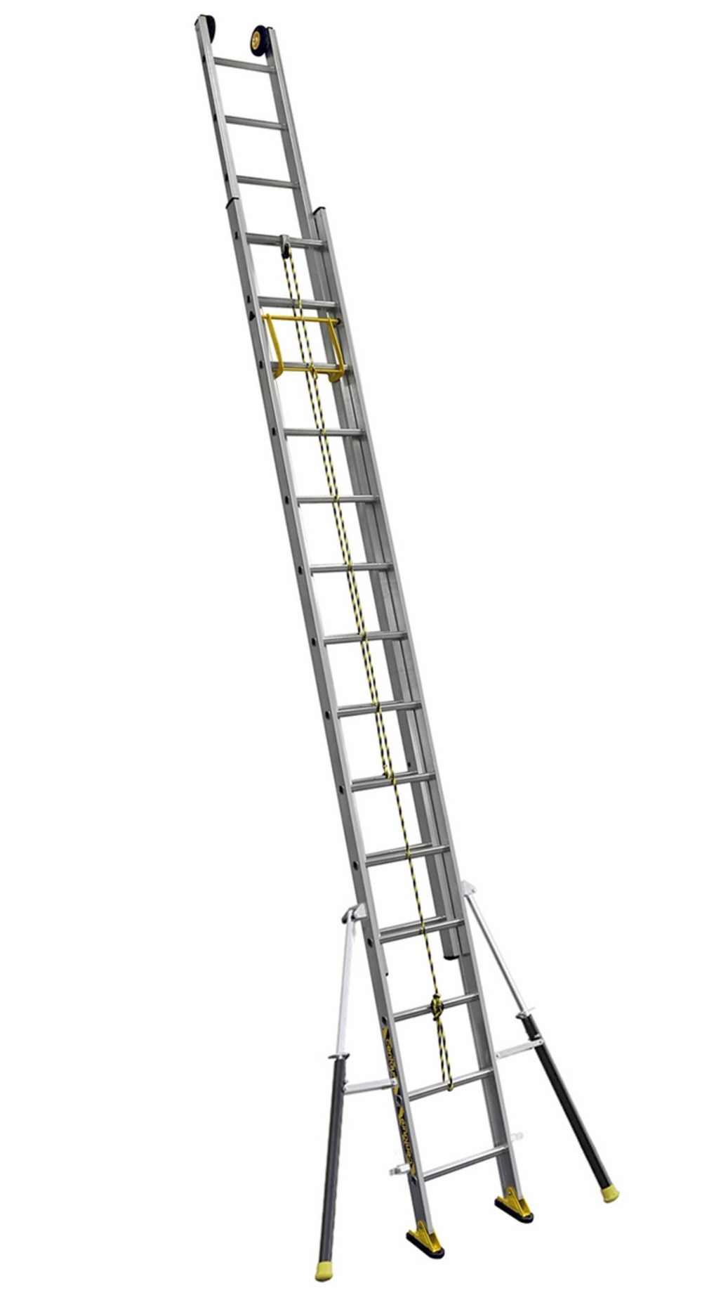 Echelle coulissante 2 plans à corde c2 stab' 4m05/6m60