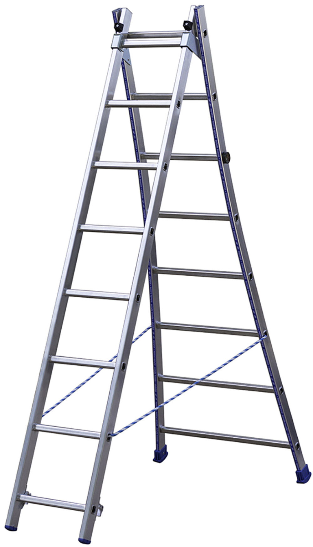 Echelle transformable 2 plans ket2 3m45/5m95