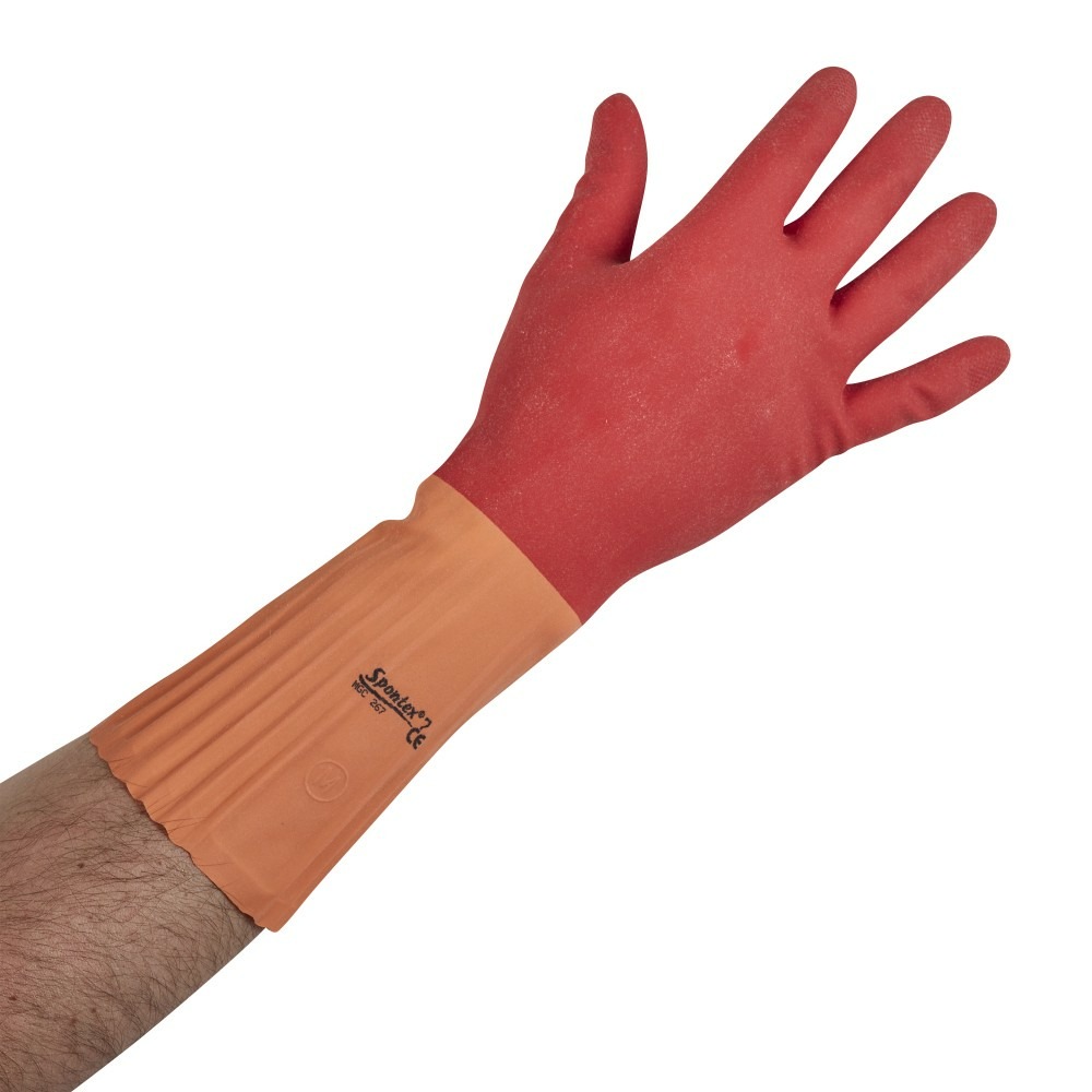 Gants produits ménagers spontex expert, taille m
