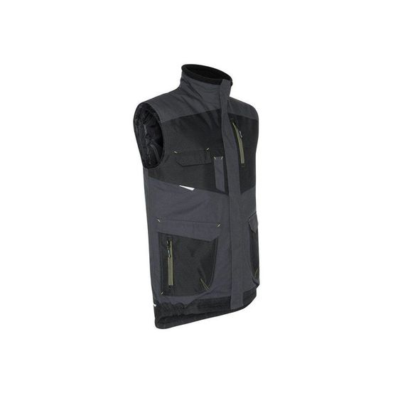 Gilet sans manche ali gris/noir taille l