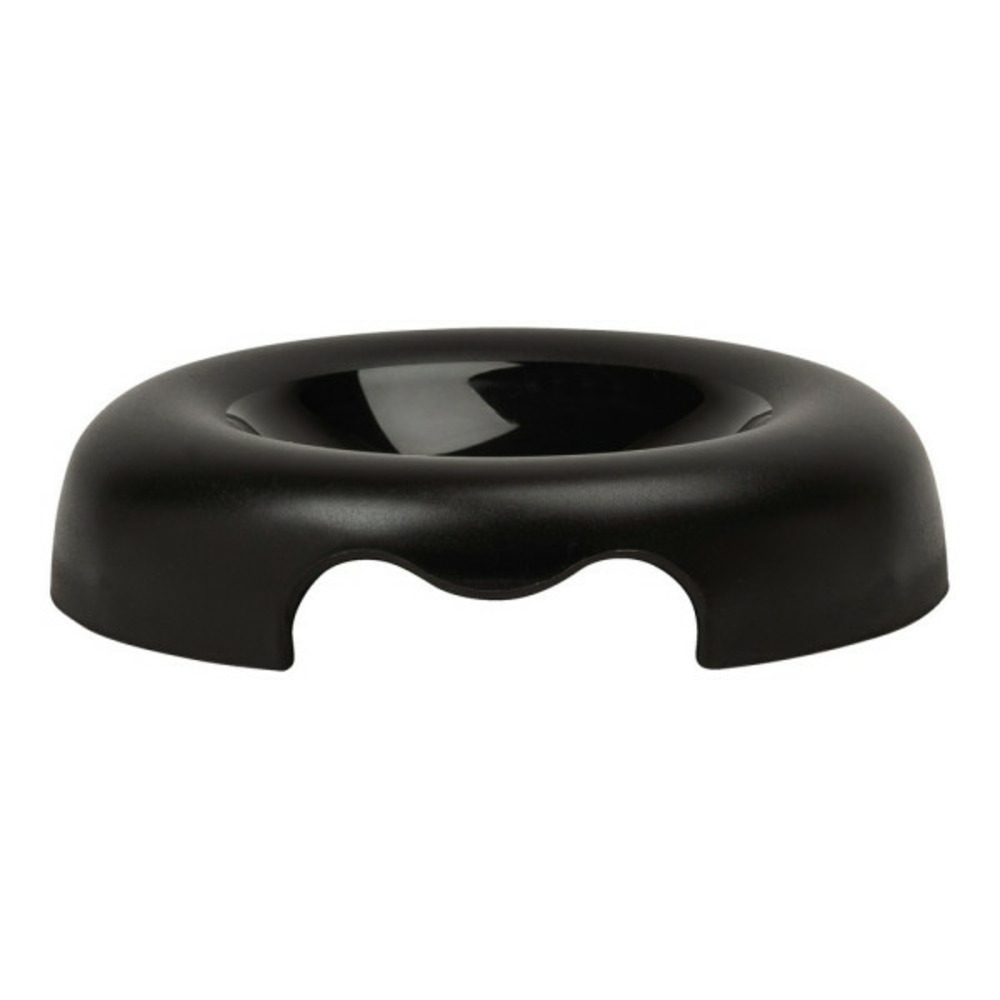 Mangeoire pour chats kitty noir 18 cm