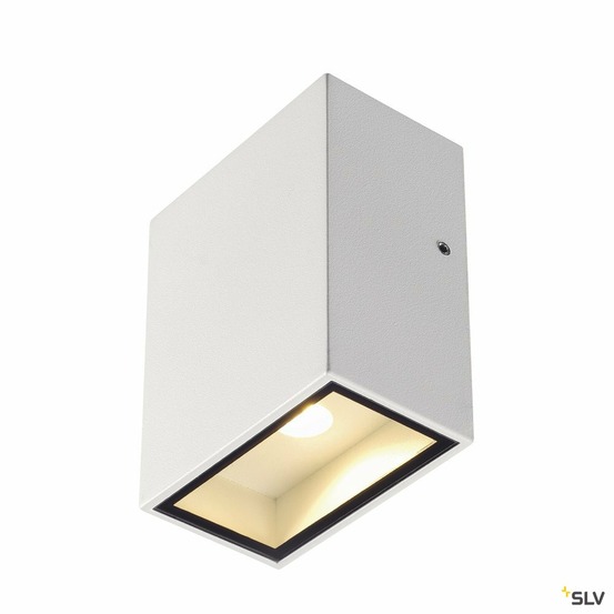 Applique extérieure big quad, blanc avec led intégrée, 4,5w, 3000k, ip44