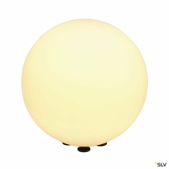 Borne extérieure blanc rotoball, ø 40 cm, e27, 24w max, ip44