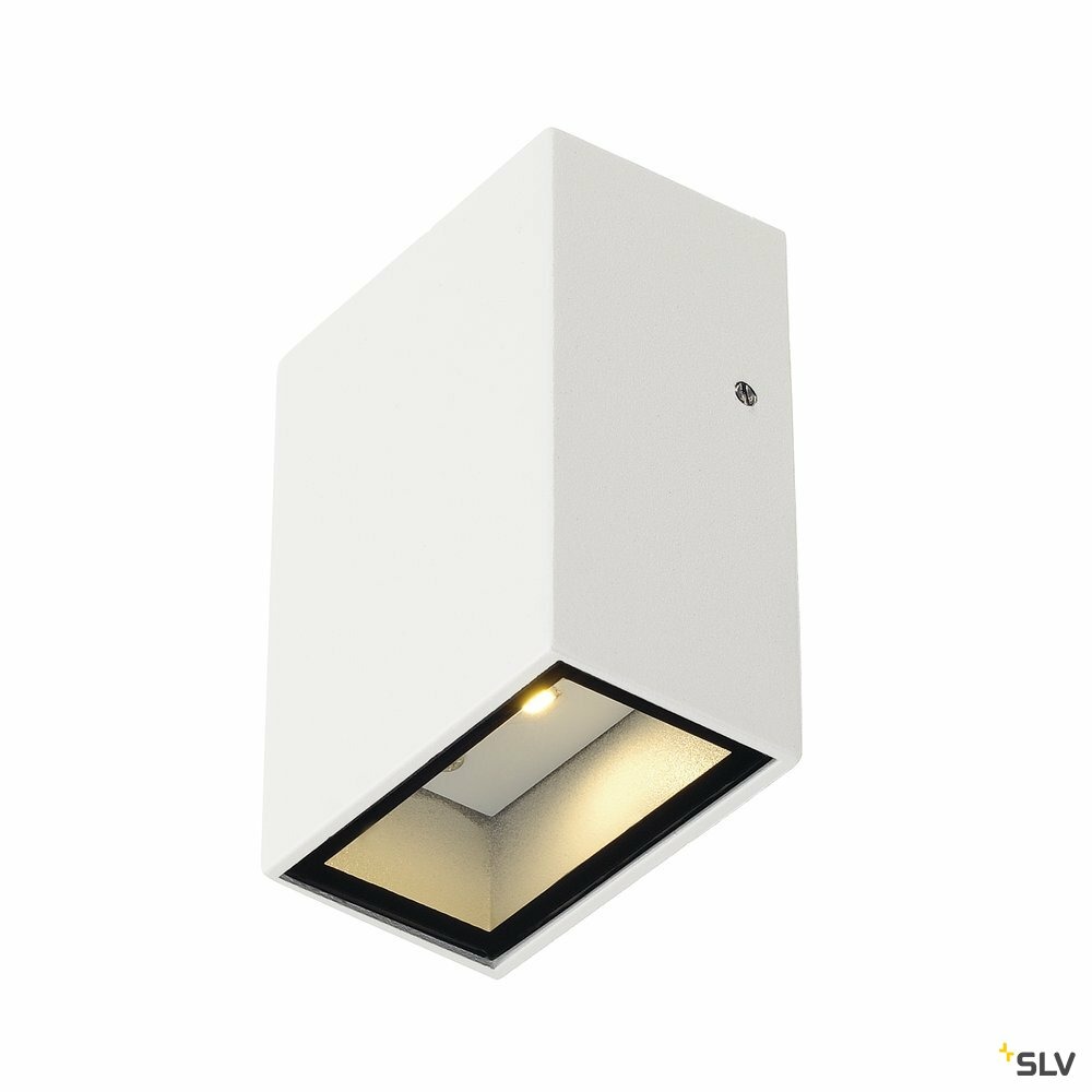 Applique extérieure quad, blanc, avec led intégrée, 4,6w, 3000k, ip45