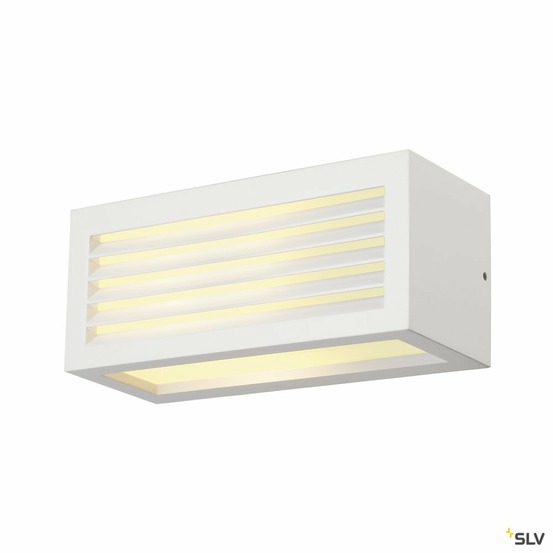 Applique extérieure box-l, blanc, e27, 18w max, ip54