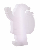 Père noël lumineuse blanc (rgb) - 78cm - lampe extérieur et intérieur  rc