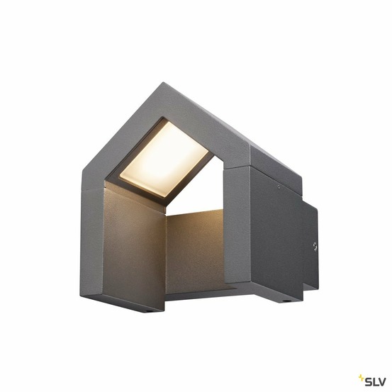 Applique extérieure rascali, anthracite, avec led intégrée, 8w, 3000k, ip54