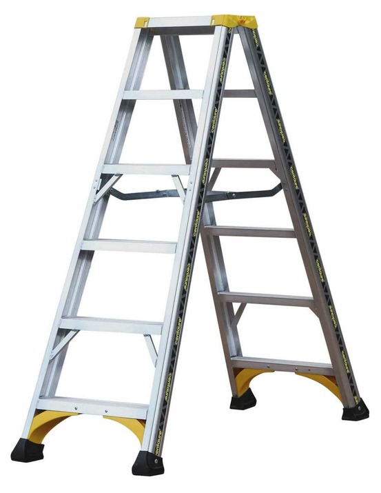 Marchepied double accès alpha 2x6 marches