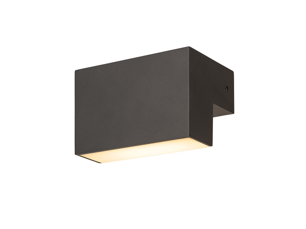 Applique extérieure, anthracite l-line out avec led, interrupteur cct, ip65