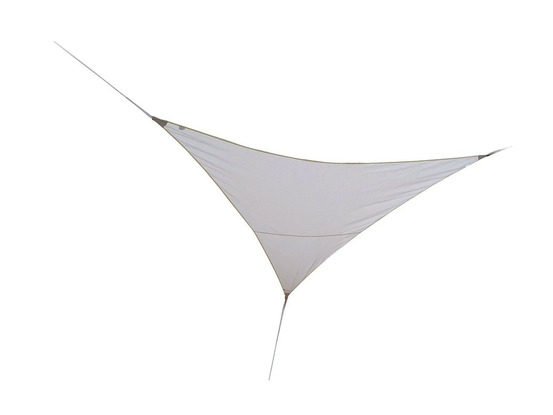 Voile d'ombrage triangulaire serenity - 5 x 5 x 5 m - blanc