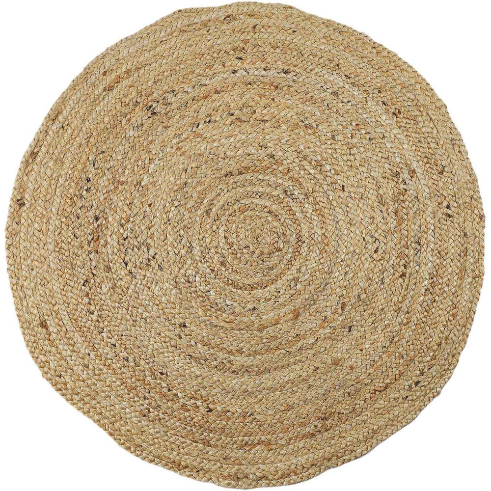 Tapis rond en jute diamètre 80 cm