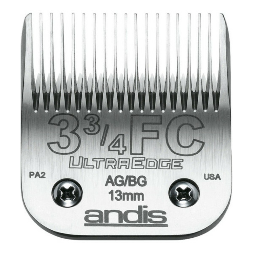 Lames 3 3/4fc acier chrome