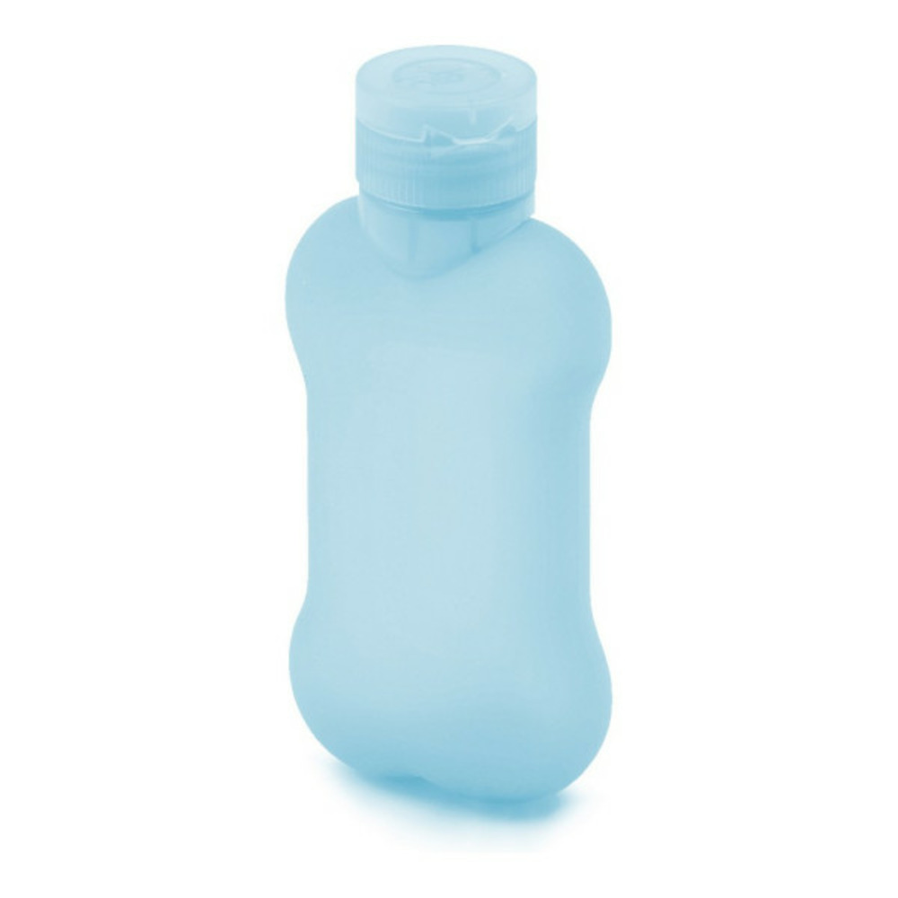 Bouteille bon ton pi bleu silicone 100 ml
