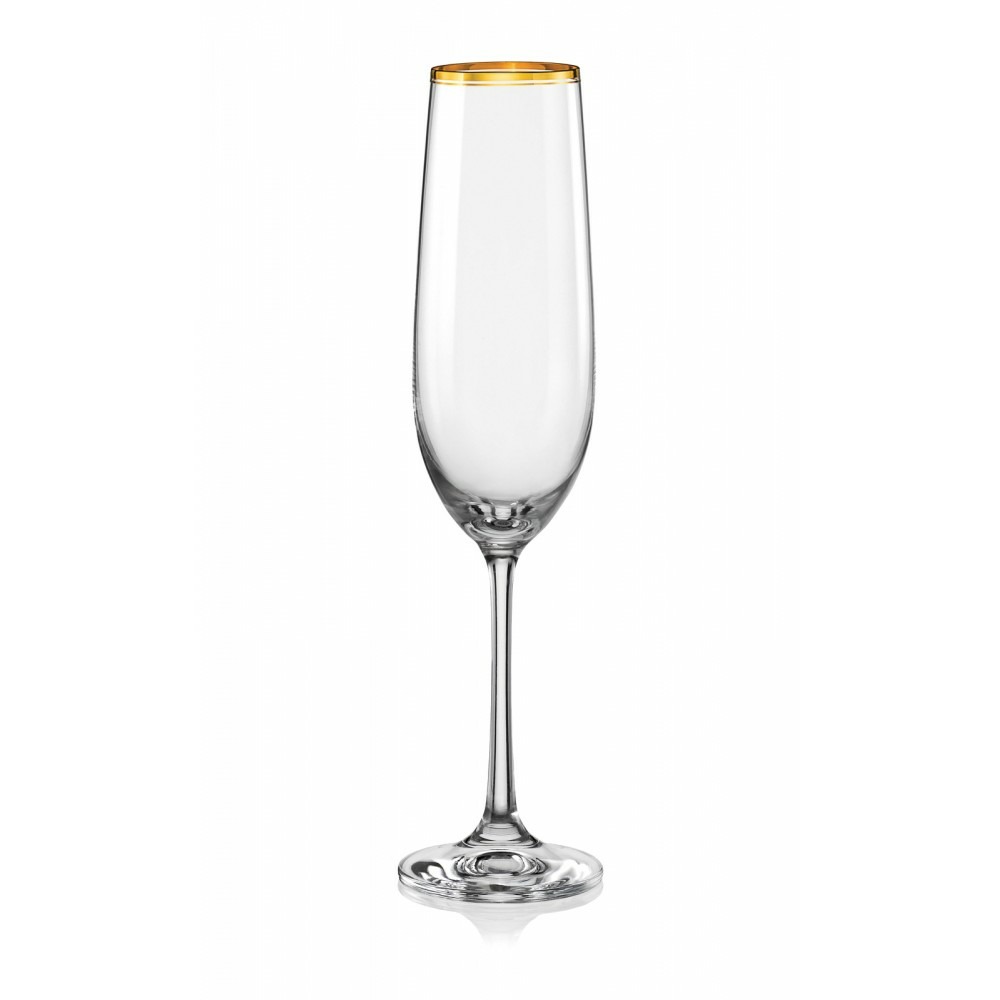 6 FLUTES CHAMPAGNE 190CC BIBO