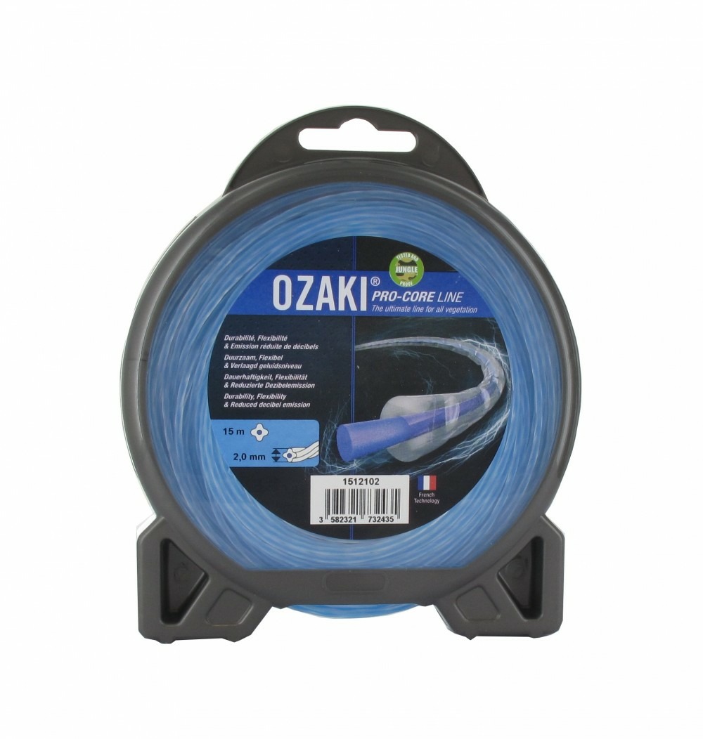 Coque fil nylon ozaki pro-core line. Co-extrudé longueur: 15 m, ø: 2,00mm