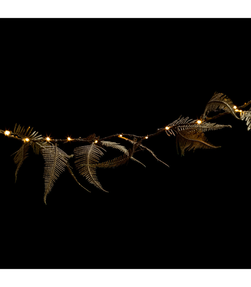 Guirlande lumineuse avec déco 25 led blanc chaud l 240 cm