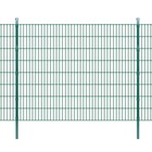Panneaux et poteaux de clôture 2d pour jardin 2008x1630 mm 16 m