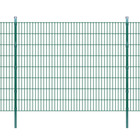Panneaux et poteaux de clôture 2d pour jardin 2008x1630 mm 20 m