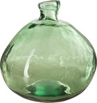 Vase rond verre recyclé d 33 vert