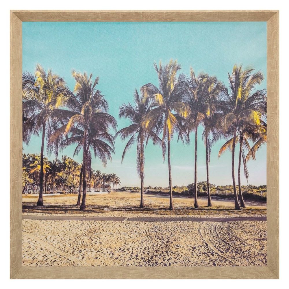 Toile imprimée / cadre paysage palmier