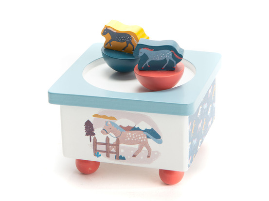 Boîte à musique culbuto marceau