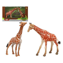 Set animaux sauvages girafe (2 pcs)