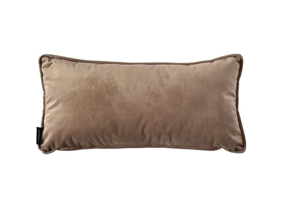 Coussin déco london taupe 60x30 cm
