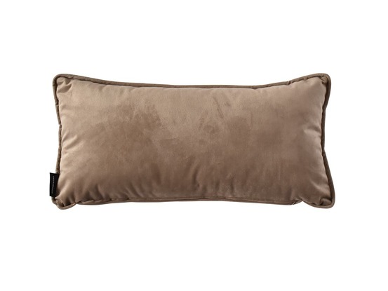 Coussin déco london taupe 60x30 cm