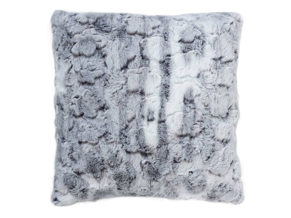 Coussin ecorce gris 40 x 40 cm
