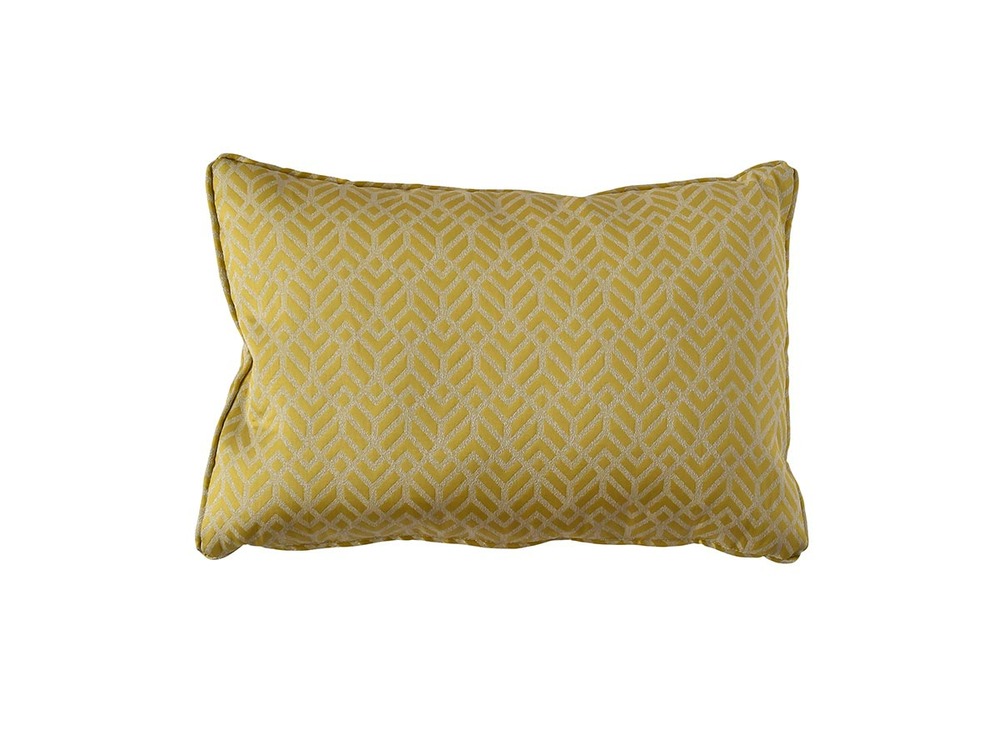 Coussin déco nice yellow 60x30 cm