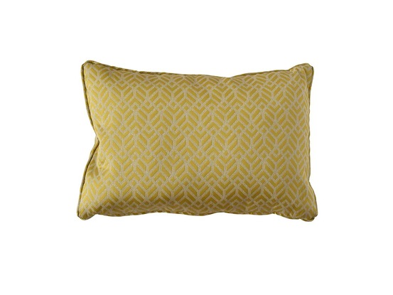 Coussin déco nice yellow 60x30 cm