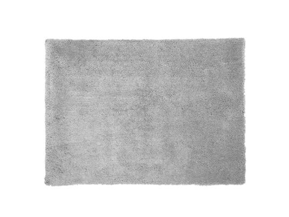 Tapis microfibre 120x170 cm - gris clair