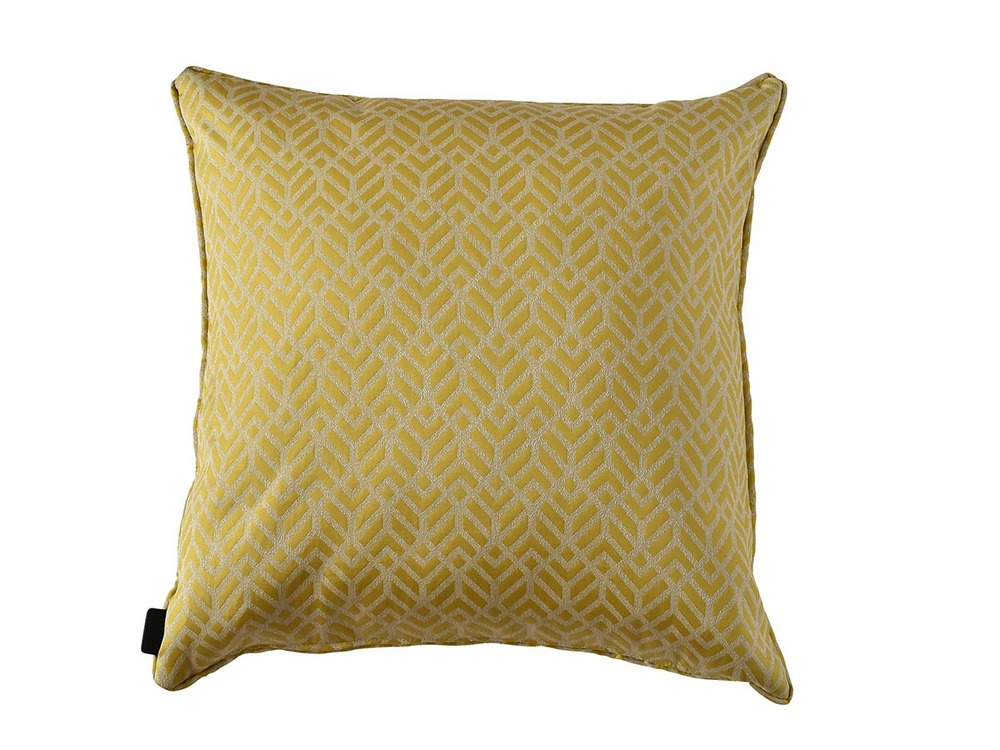 Coussin déco nice yellow 60x60 cm