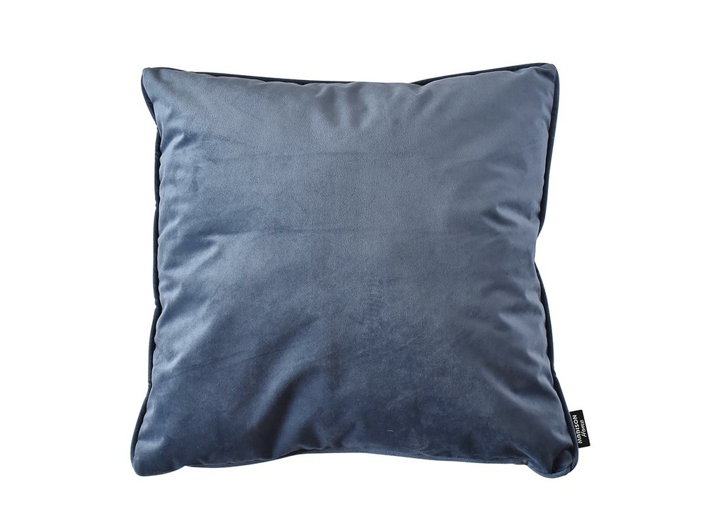 Coussin déco london dark blue 60x60 cm
