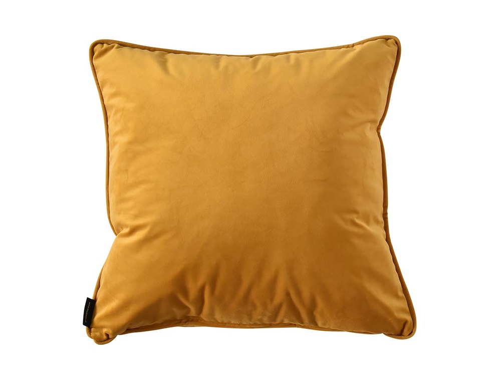 Coussin déco london yellow 60x60 cm