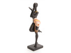 Statue femme almeria marron