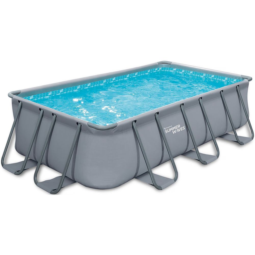 Piscine tubulaire ludo 3 - 5.49 x 2.74 x 1.32 m - filtration à sable 5,1m3/h