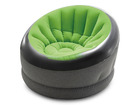 Fauteuil gonflable jazzy vert