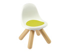 Chaise pour enfant plastique vert/beige