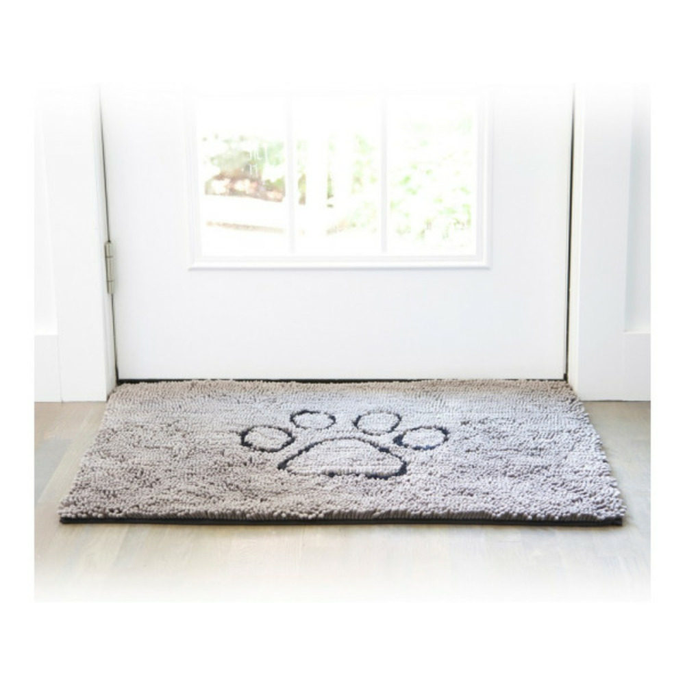 Tapis pour chien gris 89 x 66 cm