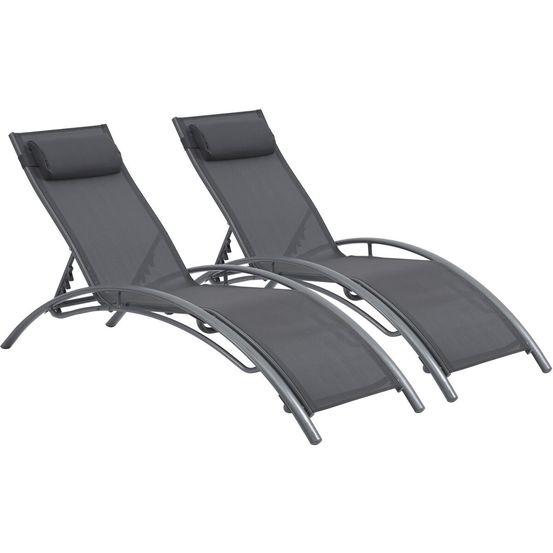 Bain de soleil en aluminium