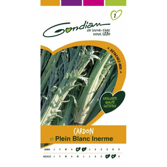 Cardon plein blanc inerme