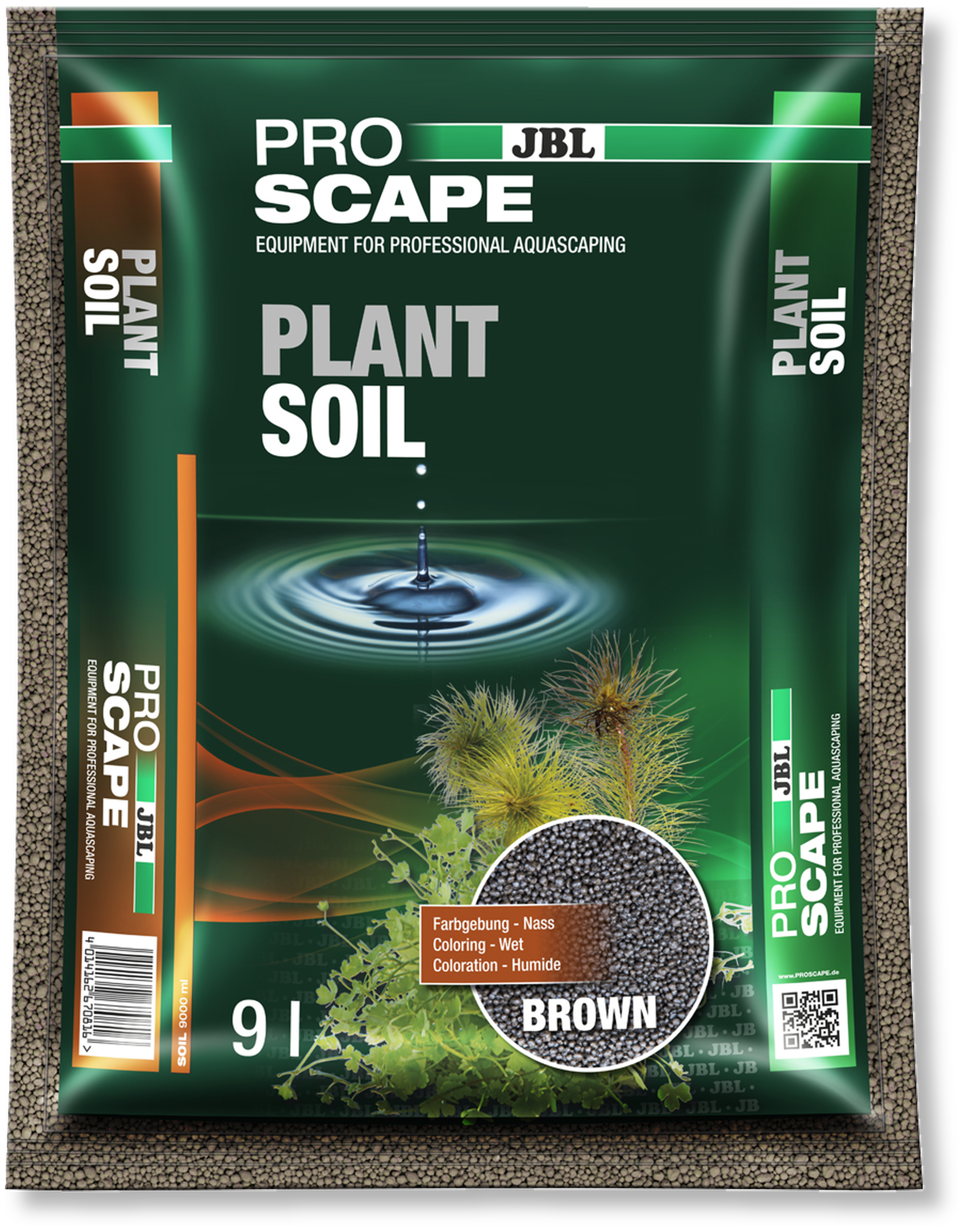 Proscape plantsoil brown 9l sol pour plantes