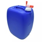 Bidon / jerrycan 20 litres bleu vide avec robinet aeroflow