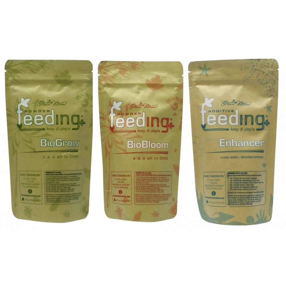 Pack engrais powder feeding natural 125gr