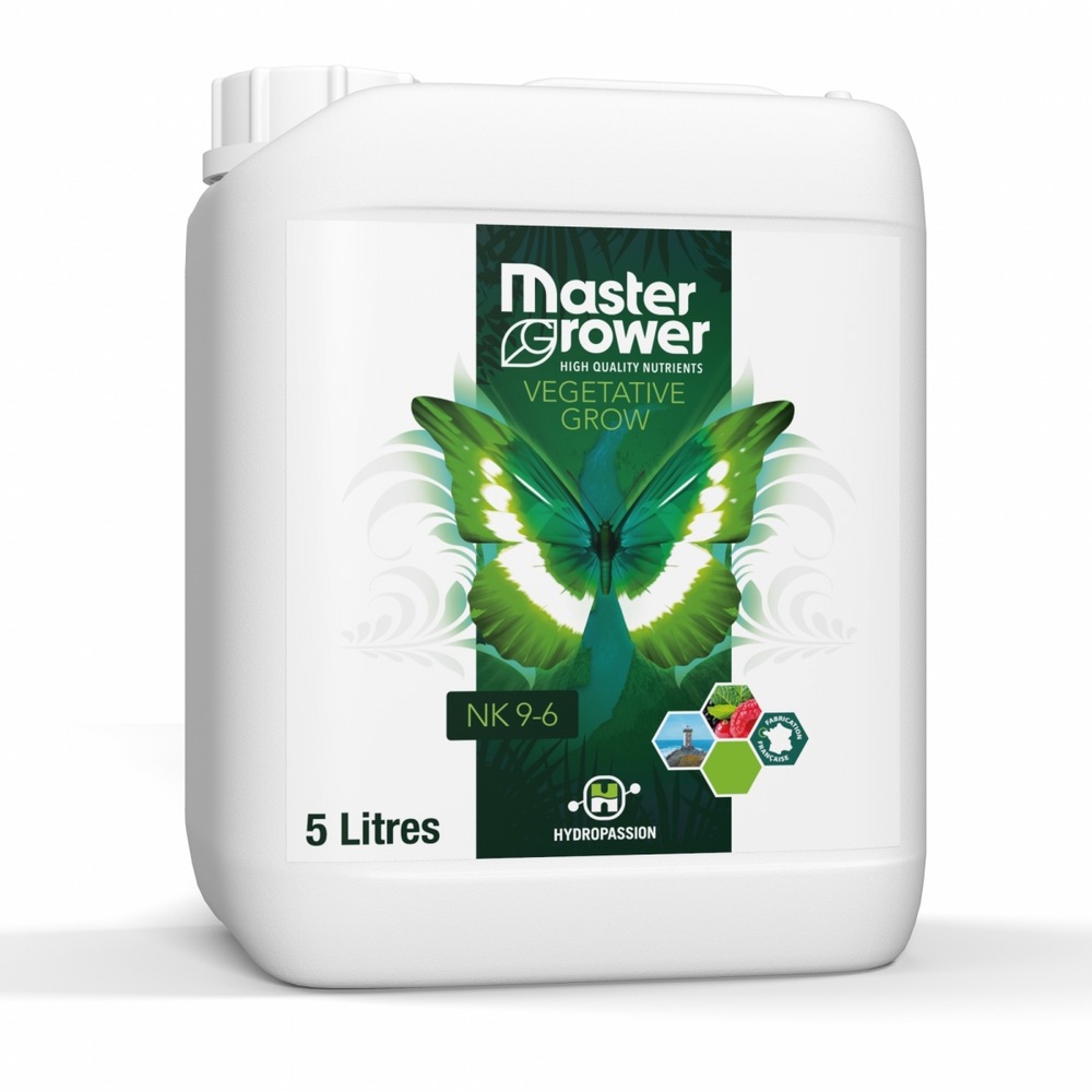 Engrais vegetative grow 5 litres master grower