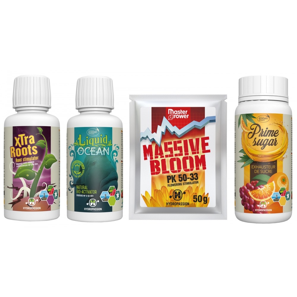 Pack boosters master grower