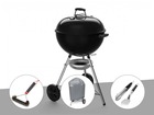 Barbecue à charbon  original kettle e-5710 57 cm + brosse + housse + kit ustensi
