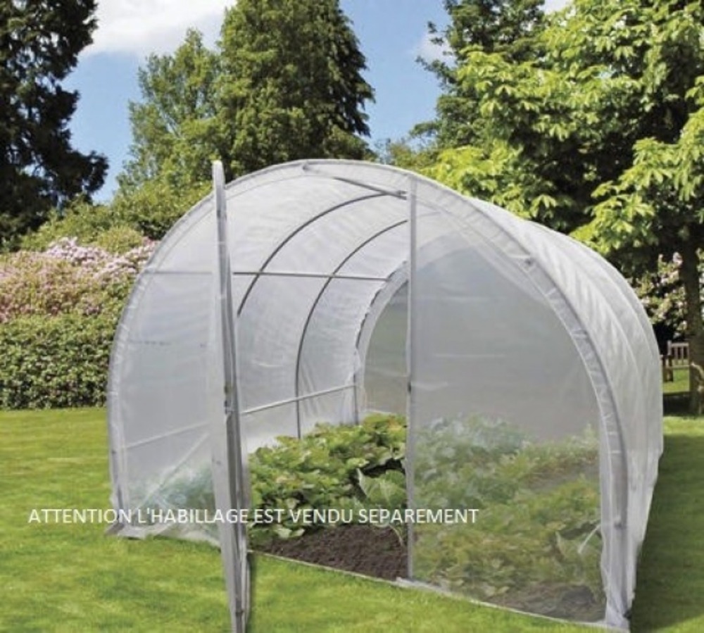 Serre potagère cerea 18m² - 3x6x2m